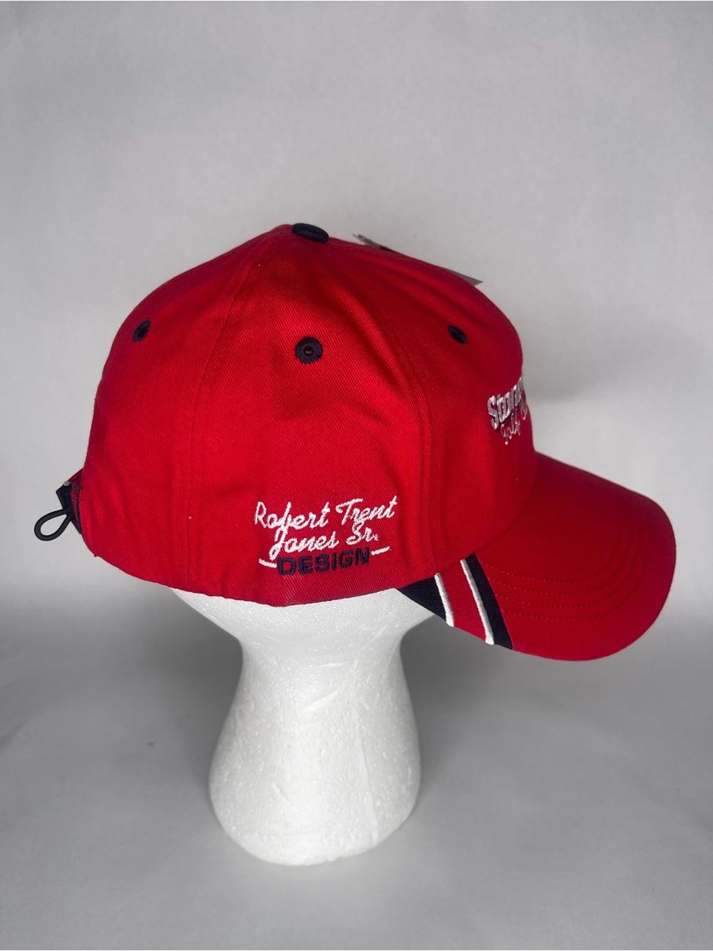 Men’s Stone Mountain Golf Club Red Baseball Cap hat - Picture 5 of 6